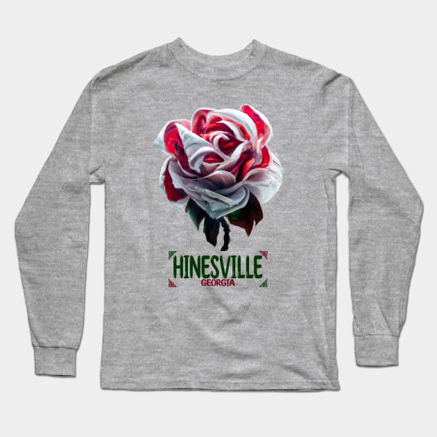 Hinesville Georgia Long Sleeve T-Shirt by MoMido